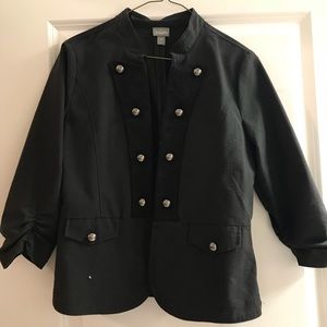 Charcoal gray Vanity blazer